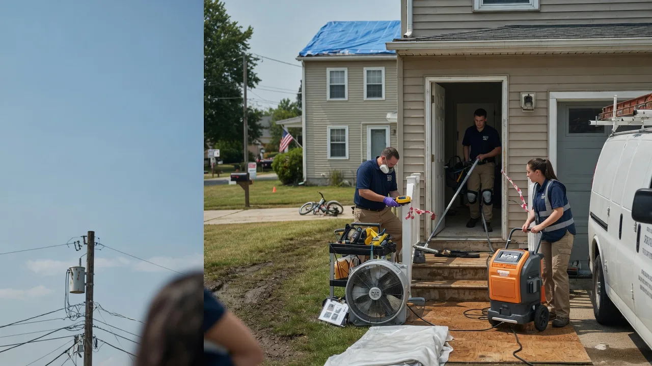 Water Damage Repair in Morganville, NJ near me